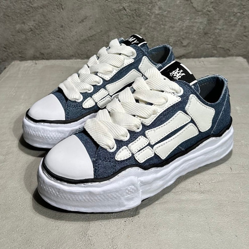 AMIRI x Maison Mihara Yasuhiro Skeleton Low Sneakers 아미리 미하라야스히로 스켈레톤 로우 스니커즈