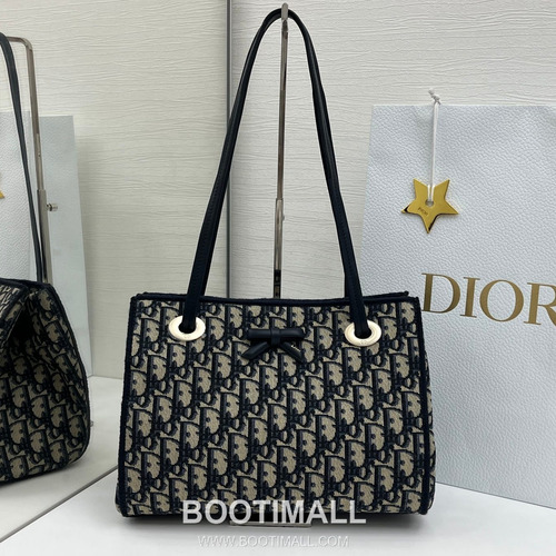 Dior Oblique Small Shopping Tote Bag 디올 오블리크 스몰 쇼핑 토트백 M1410 27cm