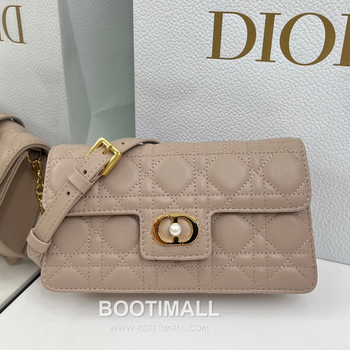 Dior Jolie Mini Cannage Lambskin Chain Flap Bag 디올 졸리 미니 까나쥬 램스킨 체인 플랩백 S3117 21cm