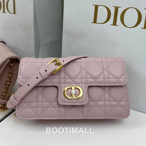 Dior Jolie Mini Cannage Lambskin Chain Flap Bag 디올 졸리 미니 까나쥬 램스킨 체인 플랩백 S3117 21cm
