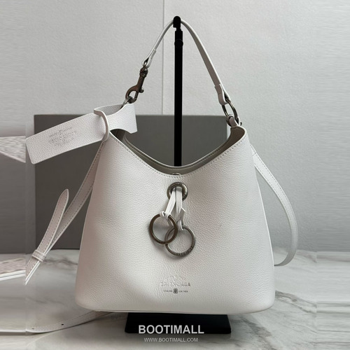 Balenciaga Carrie Hobo Grained Leather Small Shoulder Bag 발렌시아가 캐리 호보 그레인 가죽 스몰 숄더백 25cm