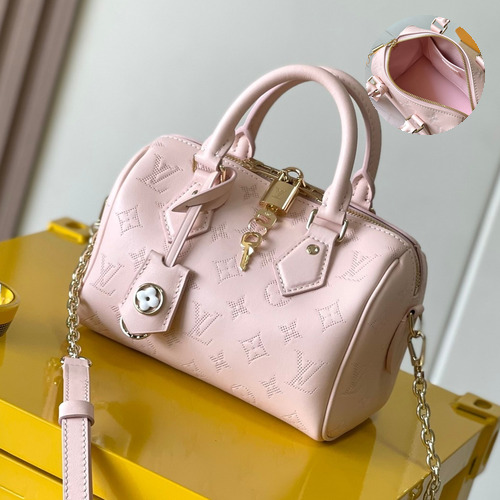 Louis Vuitton Speedy Bandoulière 20 Perforated Leather Bag M11276 루이비통 스피디 반둘리에 20 퍼포레이티드 가죽 토트백 20.5cm