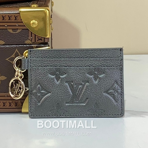 Louis Vuitton Charms Card Holder Monogram Empreinte Leather Wallet 루이비통 참스 카드 홀더 모노그램 앙프렝뜨 레더 카드지갑 10.2cm