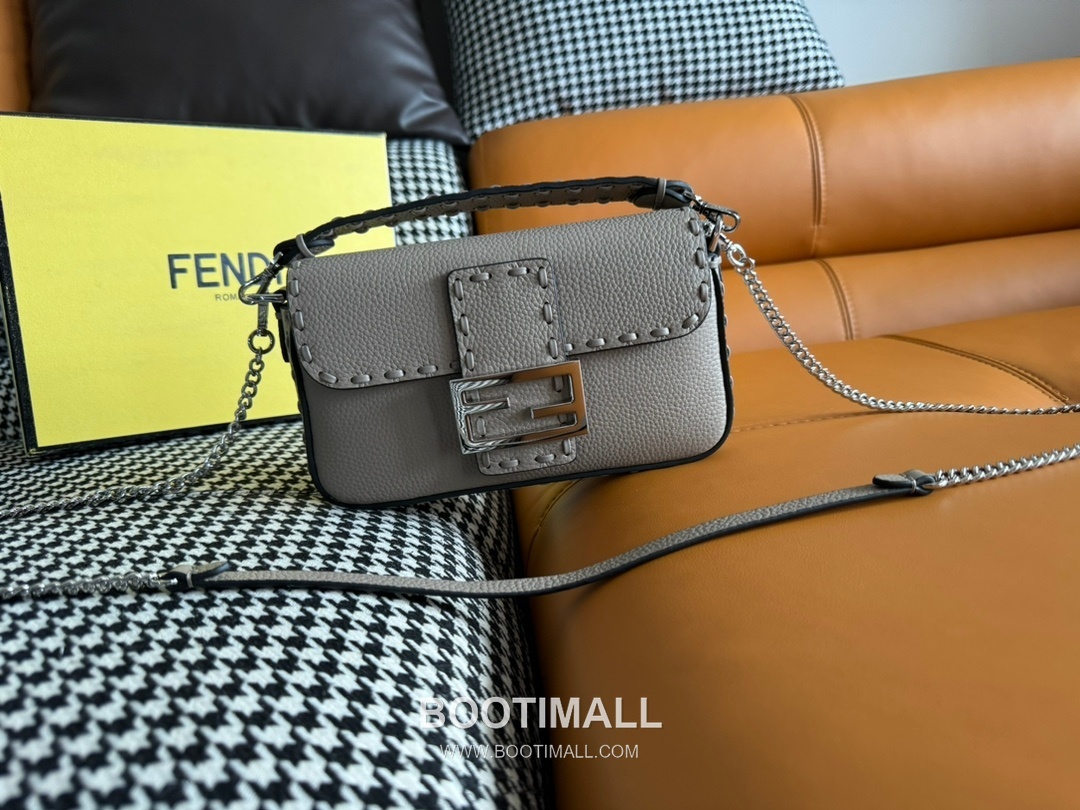 Fendi Baguette Mini Cuoio Romano Leather Bag 펜디 바게트 미니 쿠오이오 로마노 레더 백 20cm 1