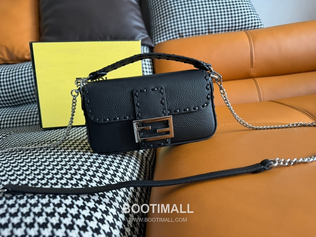 Fendi Baguette Mini Cuoio Romano Leather Bag 펜디 바게트 미니 쿠오이오 로마노 레더 백 20cm 1