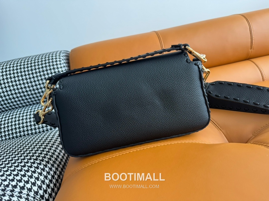 Fendi Baguette Medium Cuoio Romano Leather Bag 펜디 바게트 미디엄 쿠오이오 로마노 레더 백 27cm 4