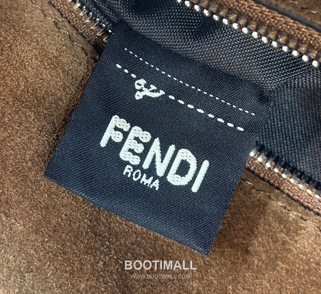 Fendi Simply FF Matte Calfskin Beige Shoulder Bag 펜디 심플리 FF 무광 카프스킨 베이지 숄더백 35cm 10