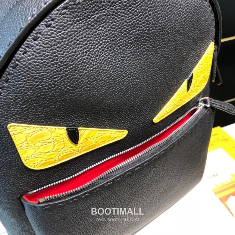 Fendi Bag Bugs Togo Leather Backpack 펜디 백버그 토고 레더 백팩 34cm 5