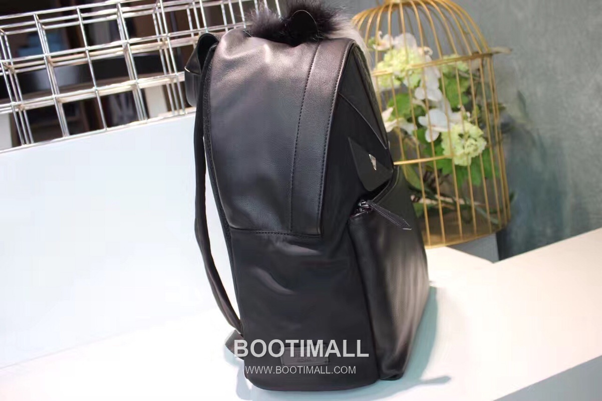 Fendi Bag Bugs Nylon Exotic Leather Backpack 펜디 백 버그스 나일론 엑조틱 레더 백팩 7012M75 34cm 2