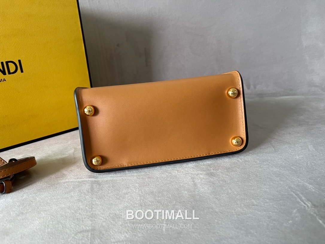 Fendi Way Leather Small Bag 펜디 웨이 가죽 스몰 토트 숄더백 054M80 20cm 6