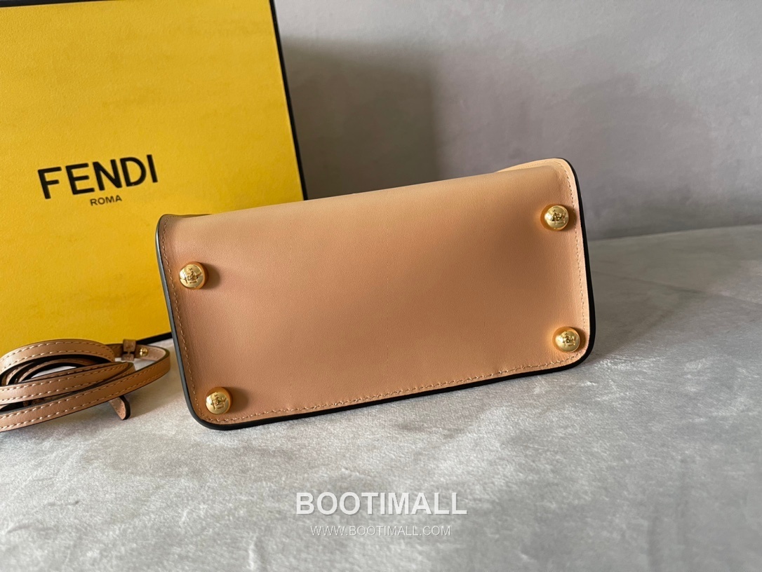 Fendi Way Leather Small Bag 펜디 웨이 가죽 스몰 토트 숄더백 054M80 20cm 5