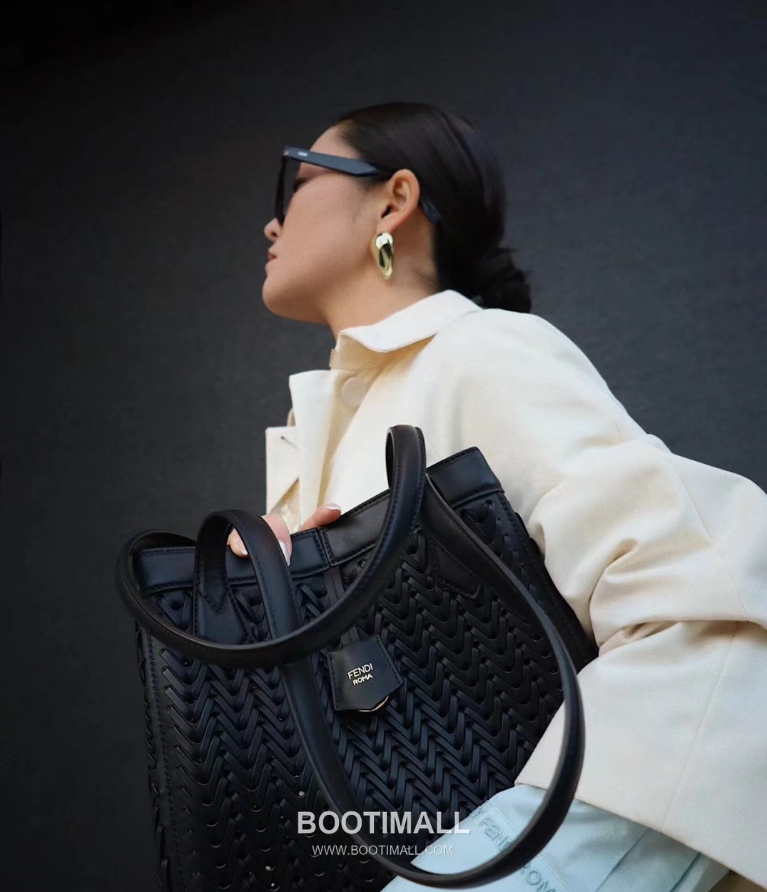 Hermès Origami Woven Cowhide Convertible Bag 에르메스 오리가미 위븐 소가죽 컨버터블백 27cm 19