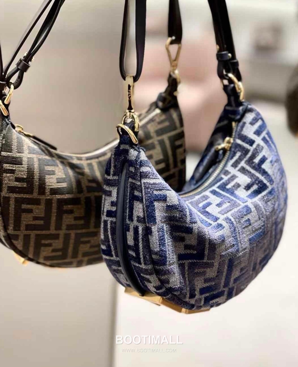 Fendi Fendigraphy FF Gradient Calfskin Shoulder Bag 펜디 펜디그래피 FF 그라데이션 송아지가죽 숄더백 20cm 17