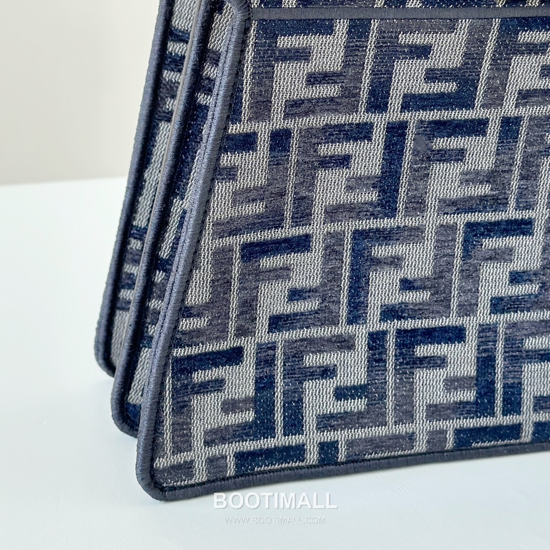 Fendi Peekaboo FF Gradient Calfskin Top Handle Bag 펜디 피카부 FF 그라데이션 송아지가죽 탑핸들백 27cm 12