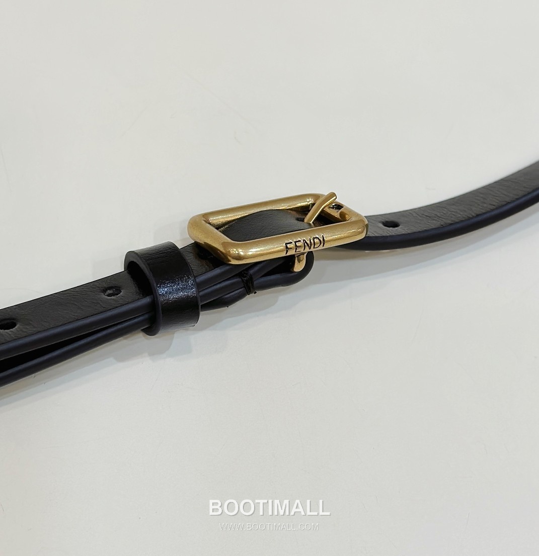 Fendi C’mon FF Canvas Small Flap Shoulder Bag 펜디 컴온 FF 캔버스 스몰 플랩 숄더백 21cm 13