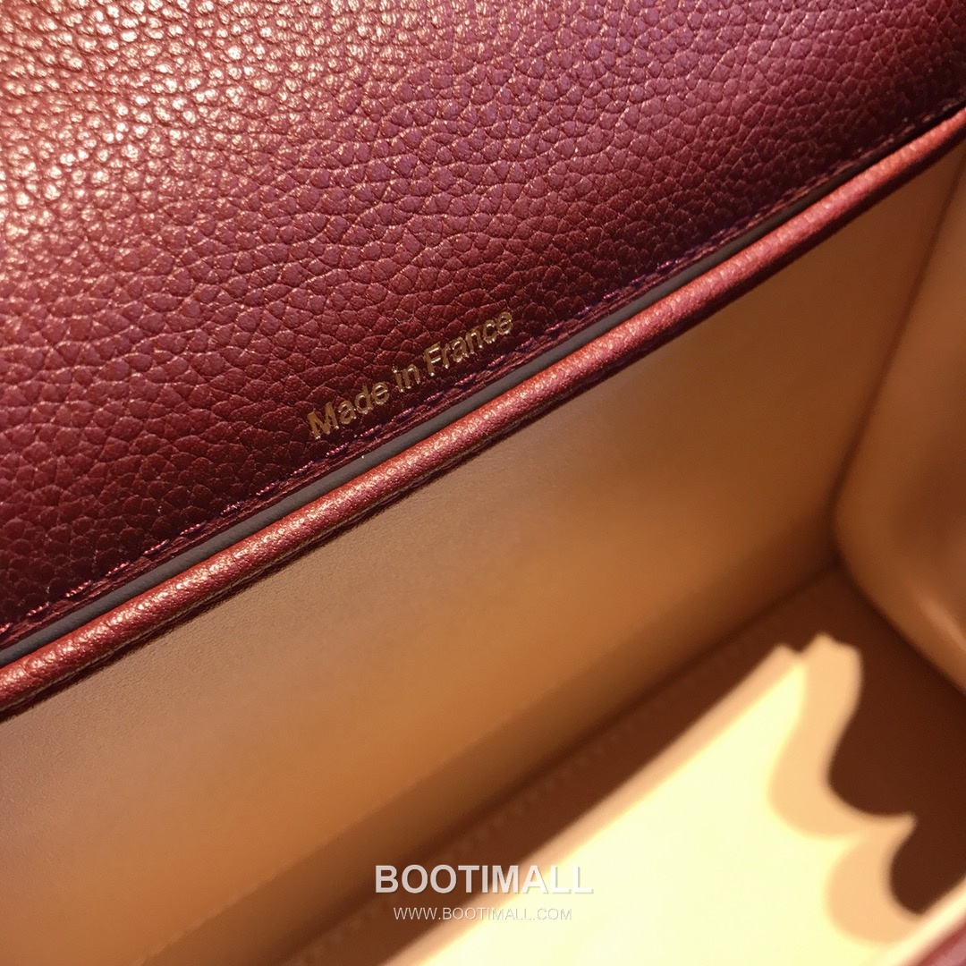 Delvaux Brillant Togo Leather 델보 브리앙 토고 레더 토트 숄더백 20cm 8