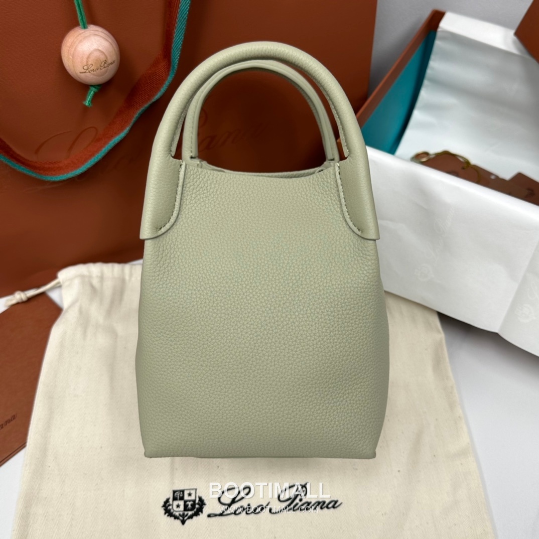 Loro Piana Micro Bale Bag Calfskin 로로피아나 마이크로 베일 카프스킨 버킷백 16cm 3