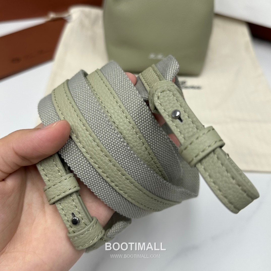 Loro Piana Micro Bale Bag Calfskin 로로피아나 마이크로 베일 카프스킨 버킷백 16cm 6