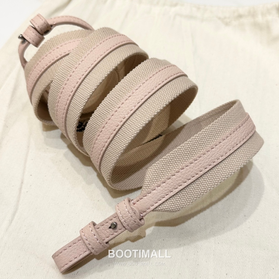 Loro Piana Pian Calfskin Pink Bucket Bag 로로피아나 Pian 카프스킨 핑크 버킷백 15