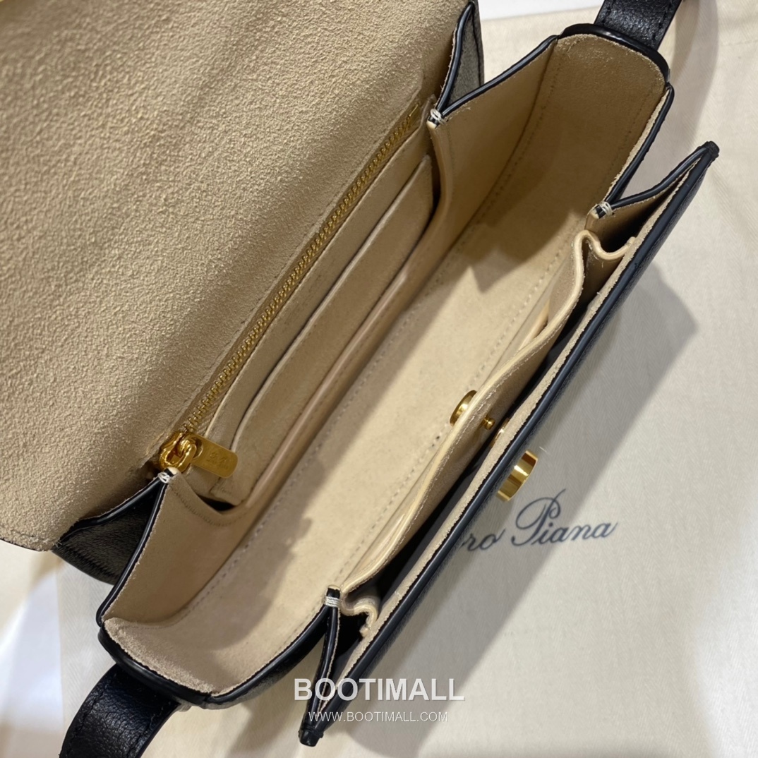 Loro Piana Ghiera Mini Saddle Bag Calfskin 로로피아나 기에라 미니 새들백 카프스킨 18cm 8