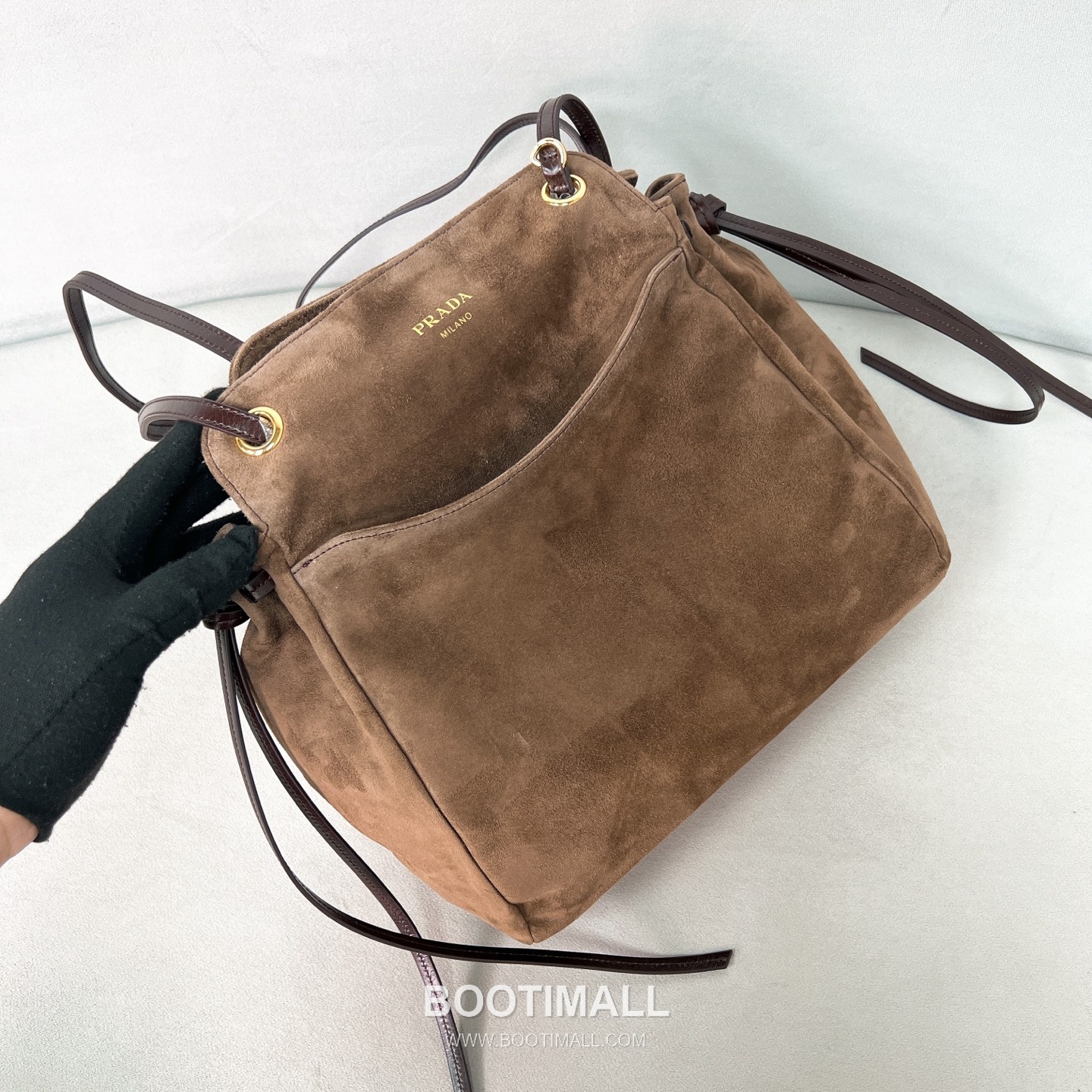 Prada Suede Carry Tote Bag 1BG641 프라다 스웨이드 캐리 토트백 32cm 3
