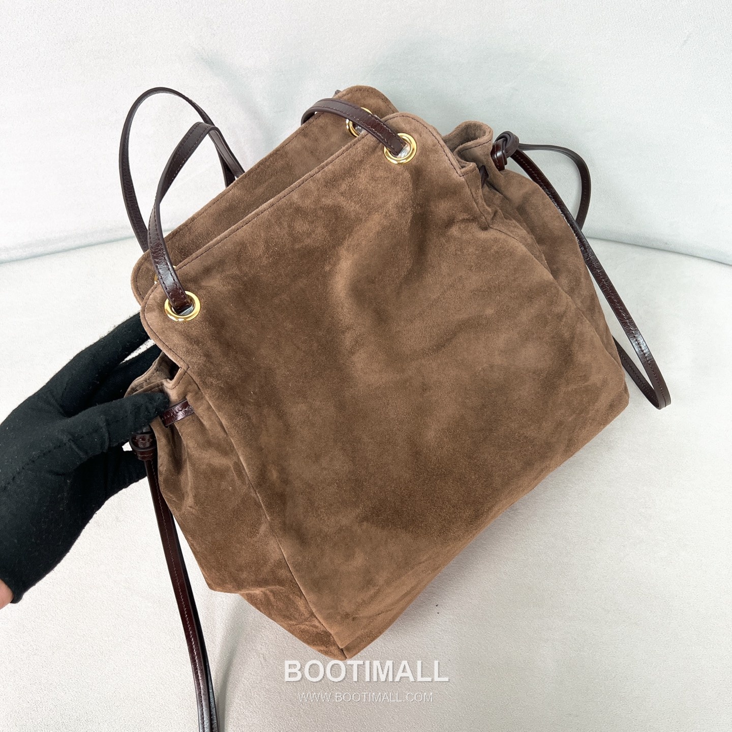 Prada Suede Carry Tote Bag 1BG641 프라다 스웨이드 캐리 토트백 32cm 5