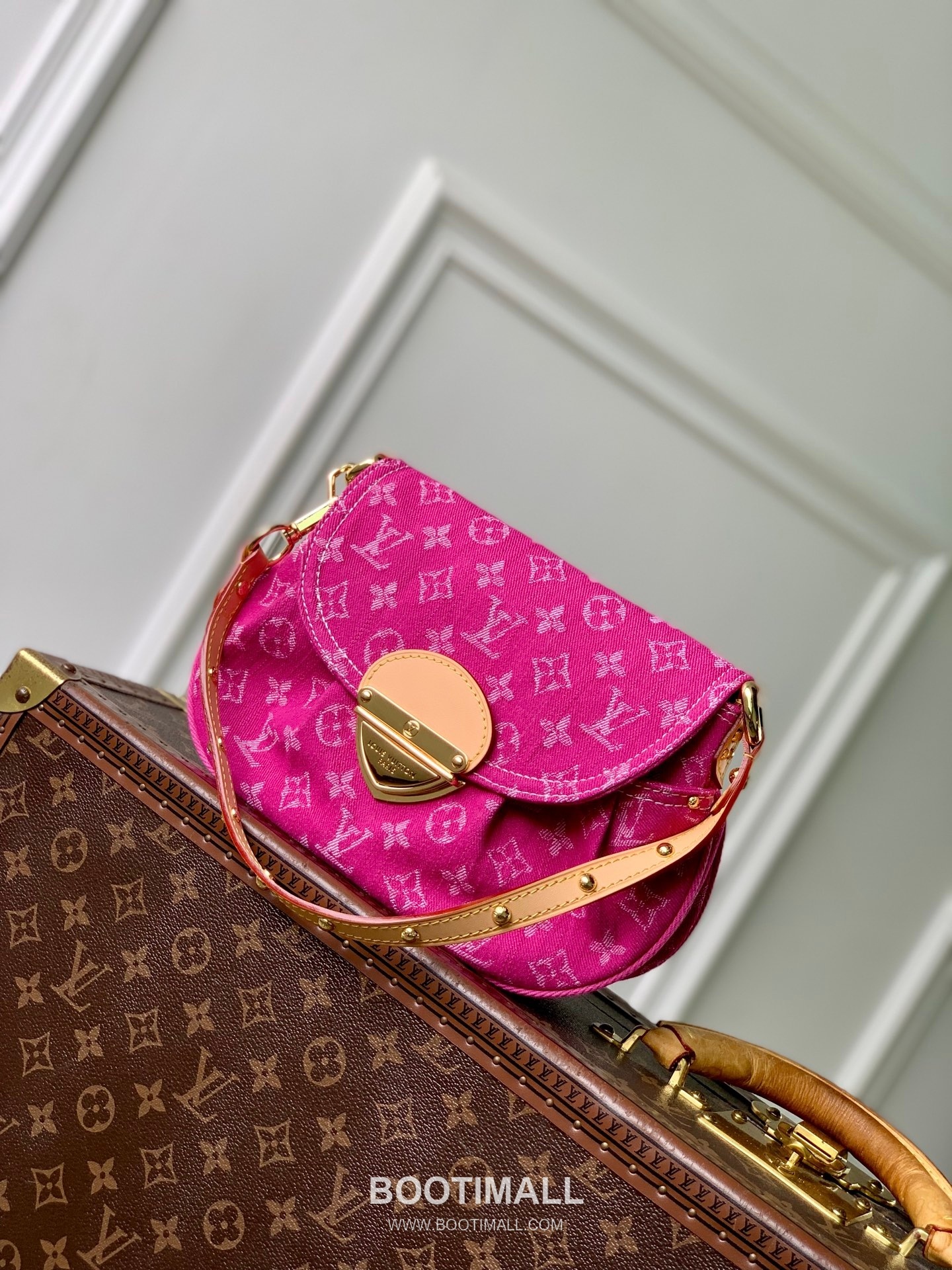 Louis Vuitton Sunset Denim Shoulder Bag M27210 루이비통 선셋 데님 숄더백 27cm 10