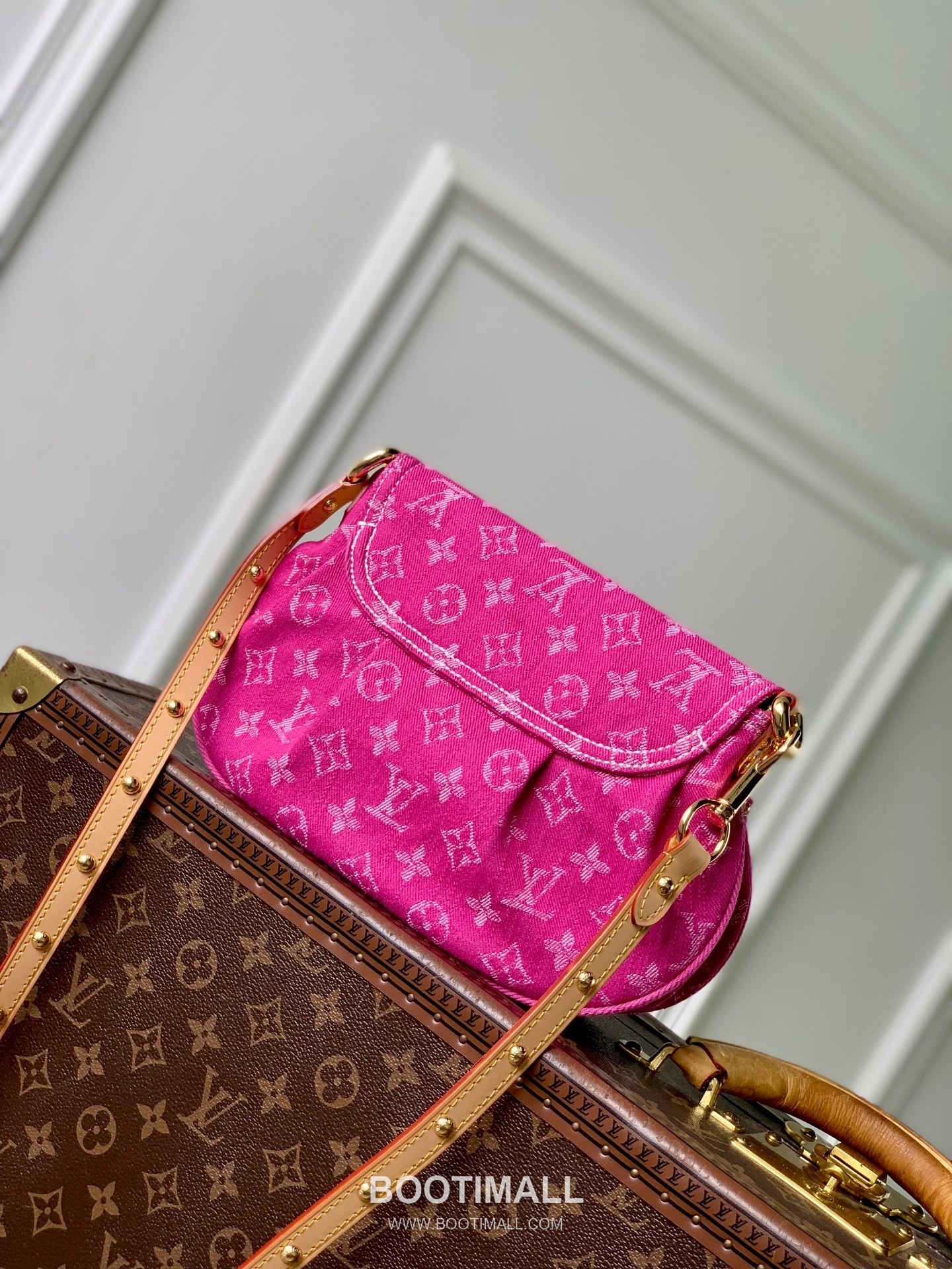 Louis Vuitton Sunset Denim Shoulder Bag M27210 루이비통 선셋 데님 숄더백 27cm 12