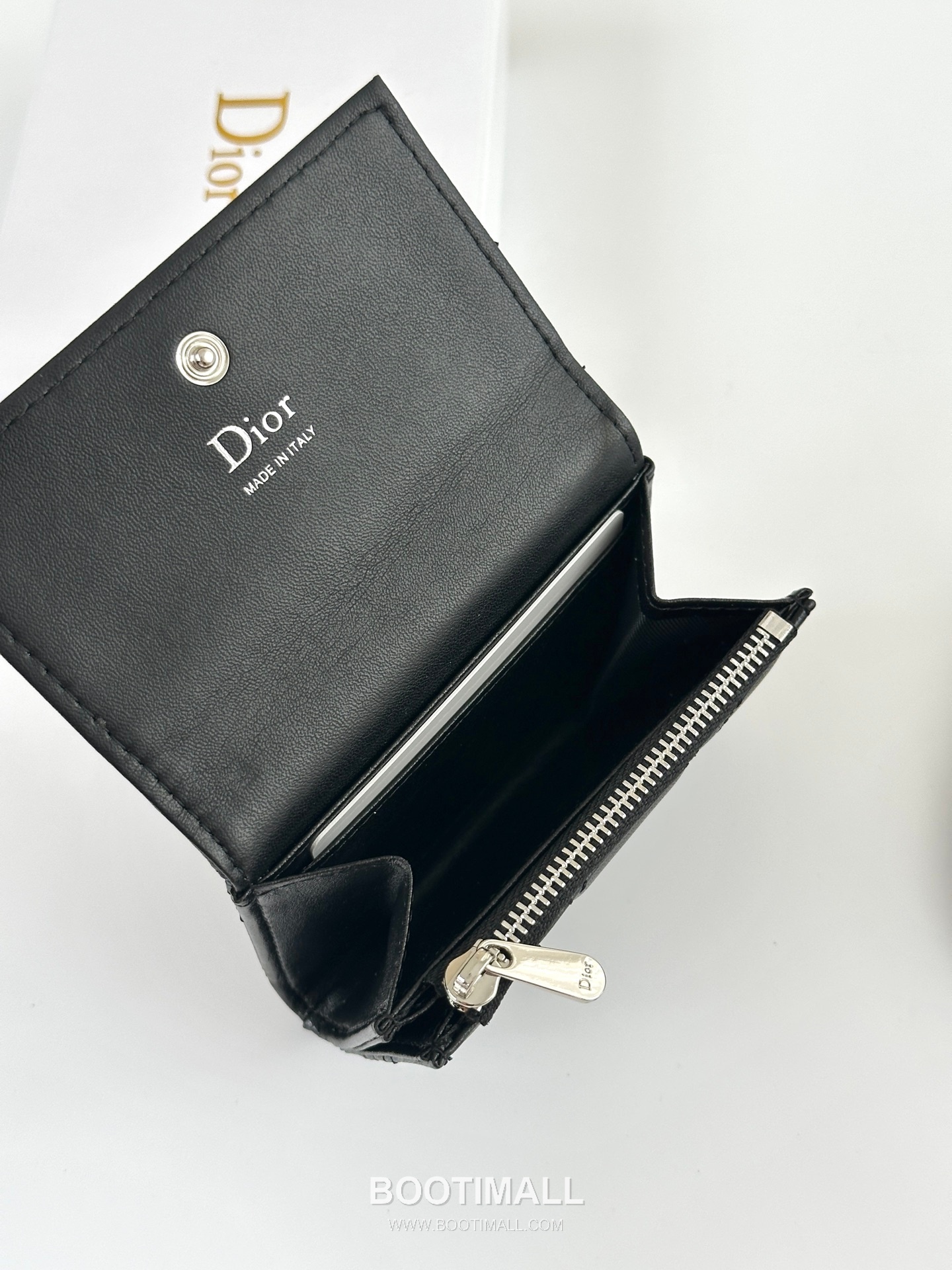 Dior Lady Dior Lambskin Mini Wallet 디올 레이디 디올 램스킨 미니 반지갑 M115 11cm 7