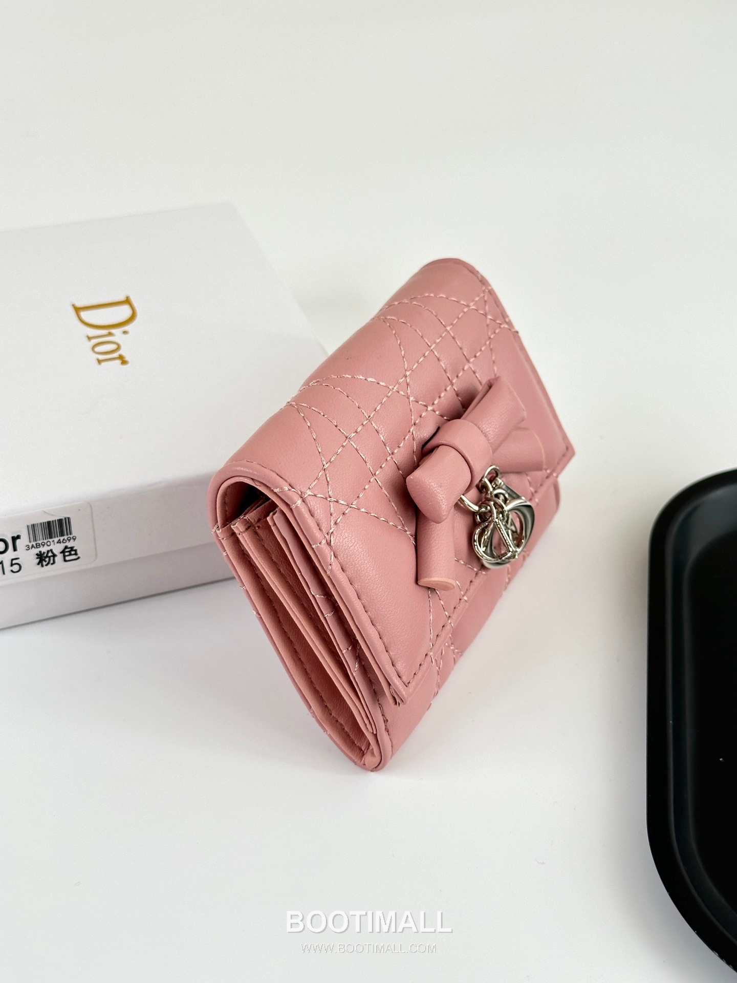 Dior Lady Dior Lambskin Mini Wallet 디올 레이디 디올 램스킨 미니 반지갑 M115 11cm 4