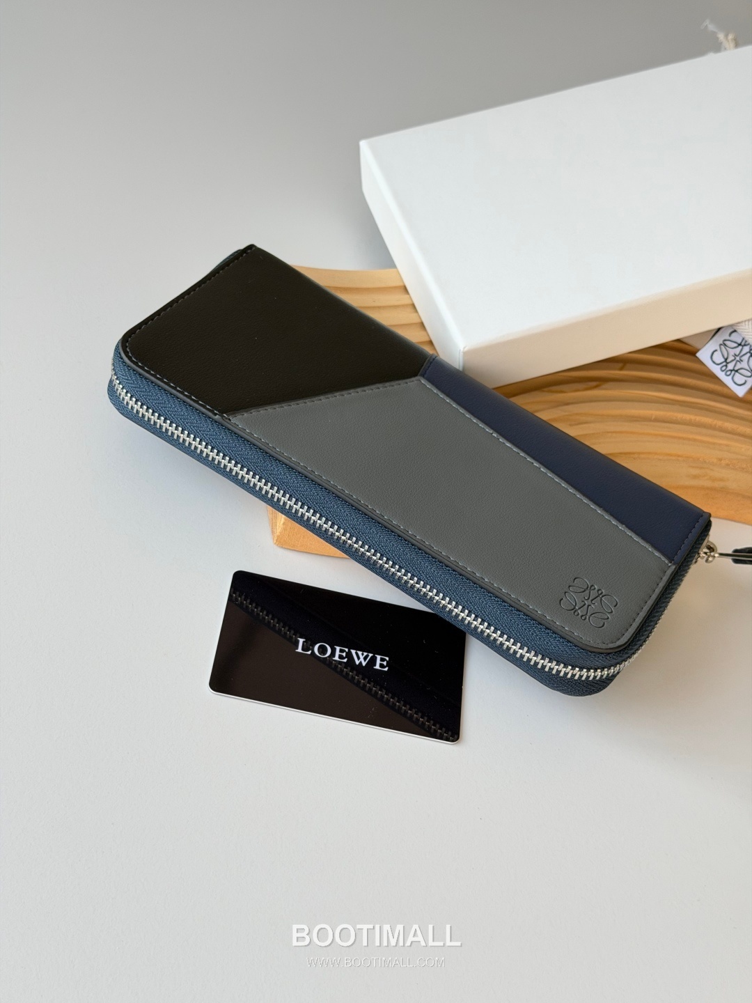 Loewe Puzzle Zip Long Wallet Calfskin 로에베 퍼즐 지퍼 장지갑 카프스킨 L1130 19cm 3