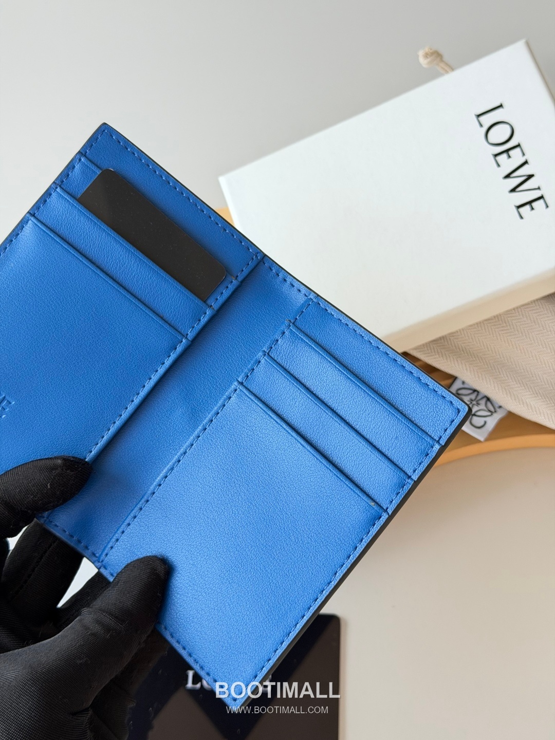 Loewe Puzzle Smooth Calfskin Pocket Organizer Card Holder 로에베 퍼즐 스무스 카프스킨 포켓 오거나이저 카드지갑 L1132 11cm 8