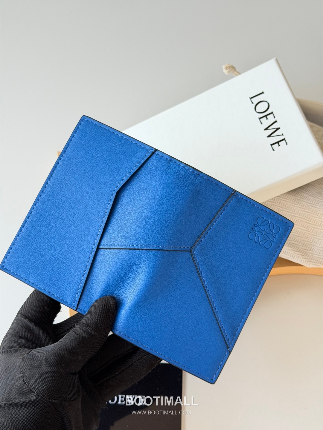Loewe Puzzle Smooth Calfskin Pocket Organizer Card Holder 로에베 퍼즐 스무스 카프스킨 포켓 오거나이저 카드지갑 L1132 11cm 9