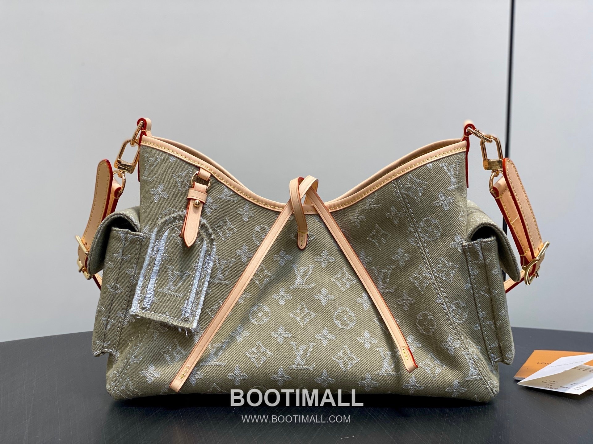 Louis Vuitton Carryall Cargo Denim Rendez-Vous Canvas Tote Bag 루이비통 캐리올 카고 데님 랑데부 토트백 33.5cm 3