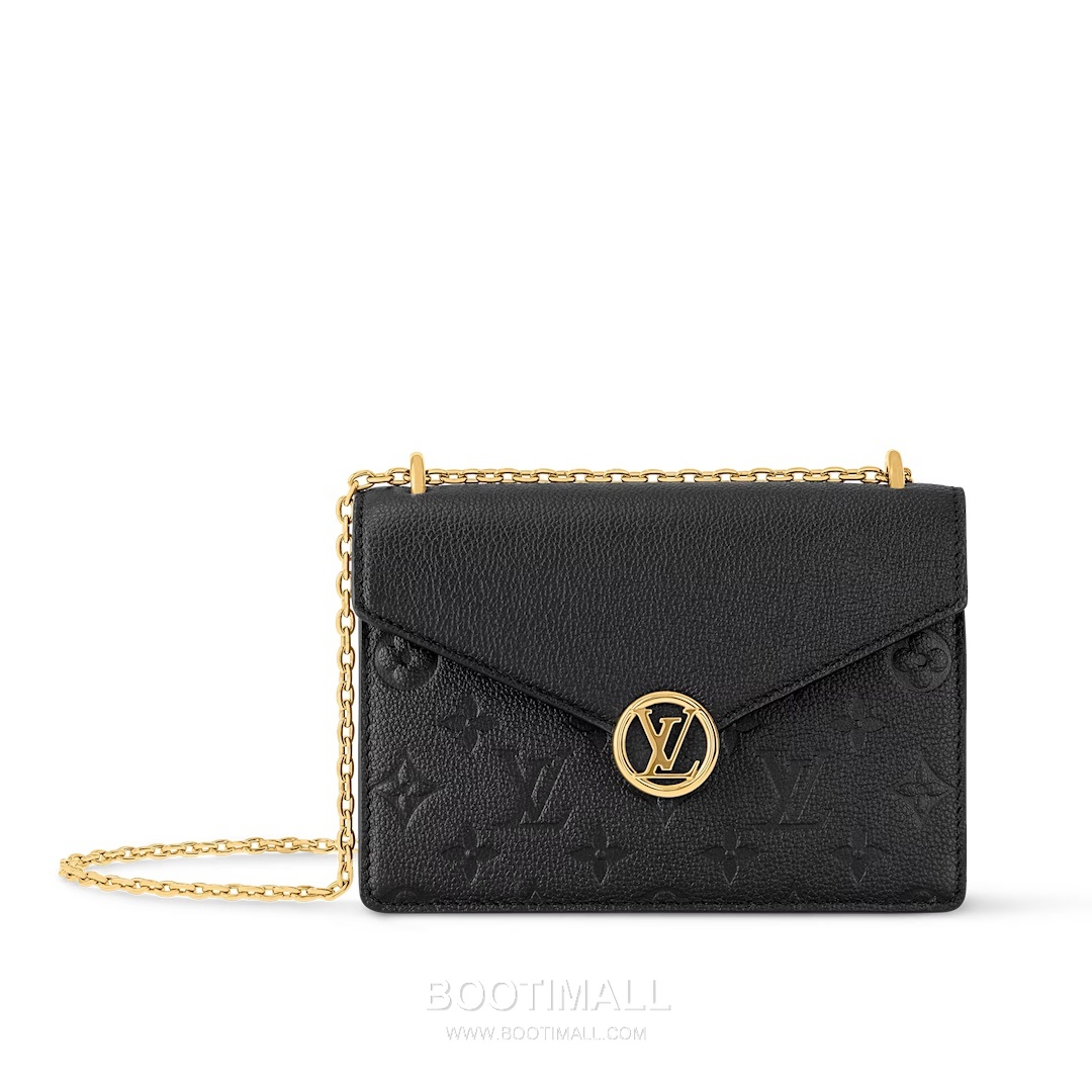 Louis Vuitton Portefeuille Chaîne Rosy Monogram Empreinte Leather Bag 루이비통 포르트푀유 M13569 체인 로지 모노그램 앙프렝뜨 체인백 19.5cm 1