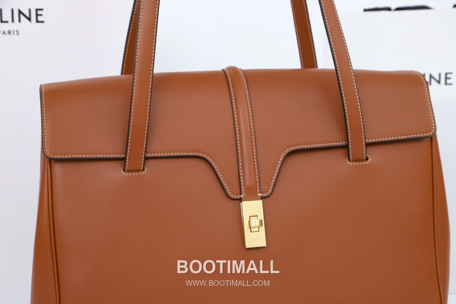 CELINE Teen Soft 16 Calfskin Leather Top Handle Bag 194043 셀린느 틴 소프트 16 카프스킨 탑핸들백 38cm 7