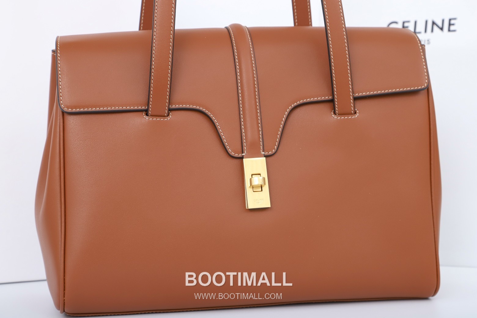 CELINE Teen Soft 16 Calfskin Leather Top Handle Bag 195543 셀린느 틴 소프트 16 카프스킨 탑핸들백 32cm 11