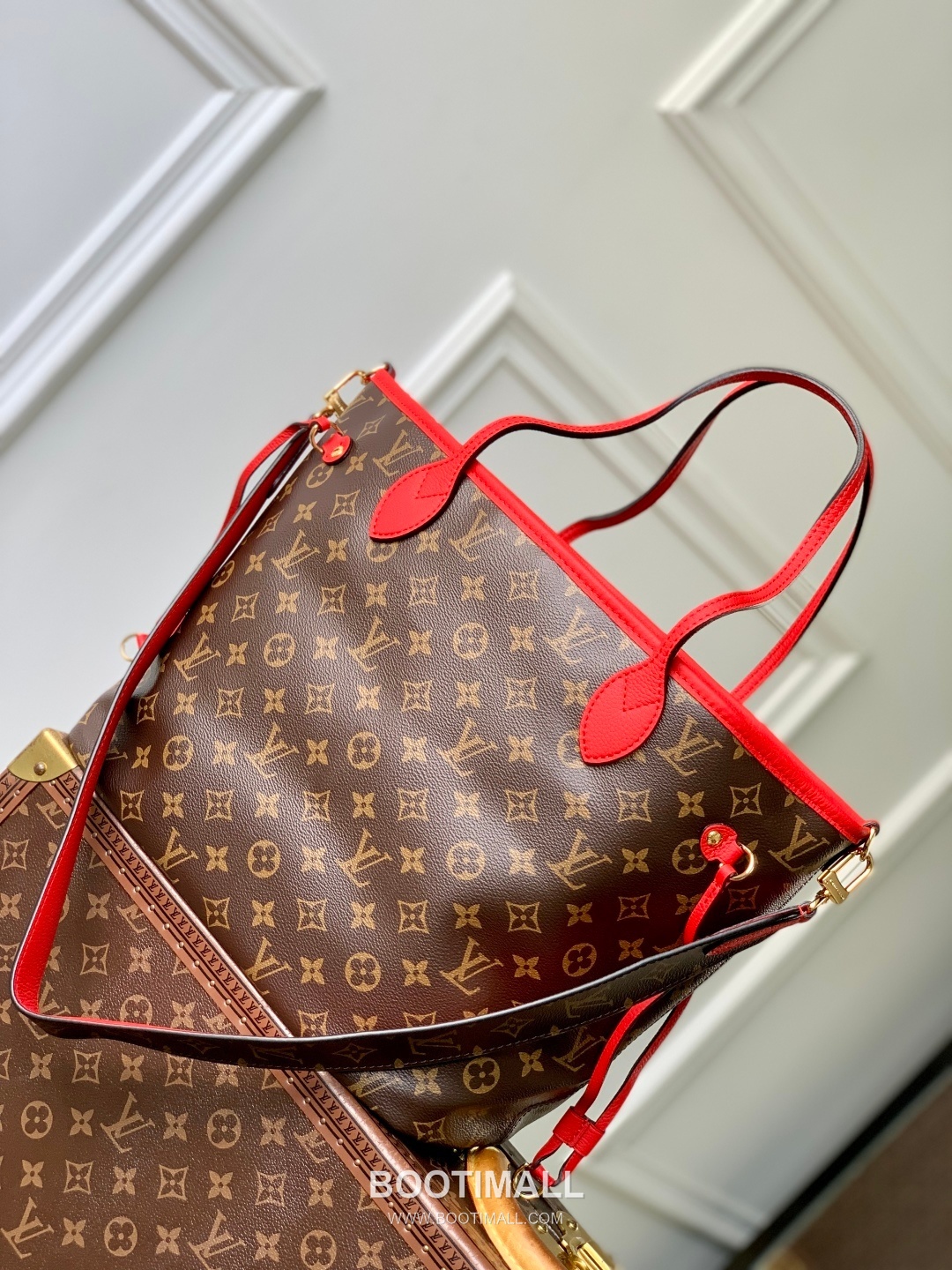 Louis Vuitton Neverfull Bandoulière Inside Out M12708 Monogram Canvas Shoulder Bag 루이비통 네버풀 반둘리에 인사이드 아웃 모노그램 캔버스 숄더백 31cm 3