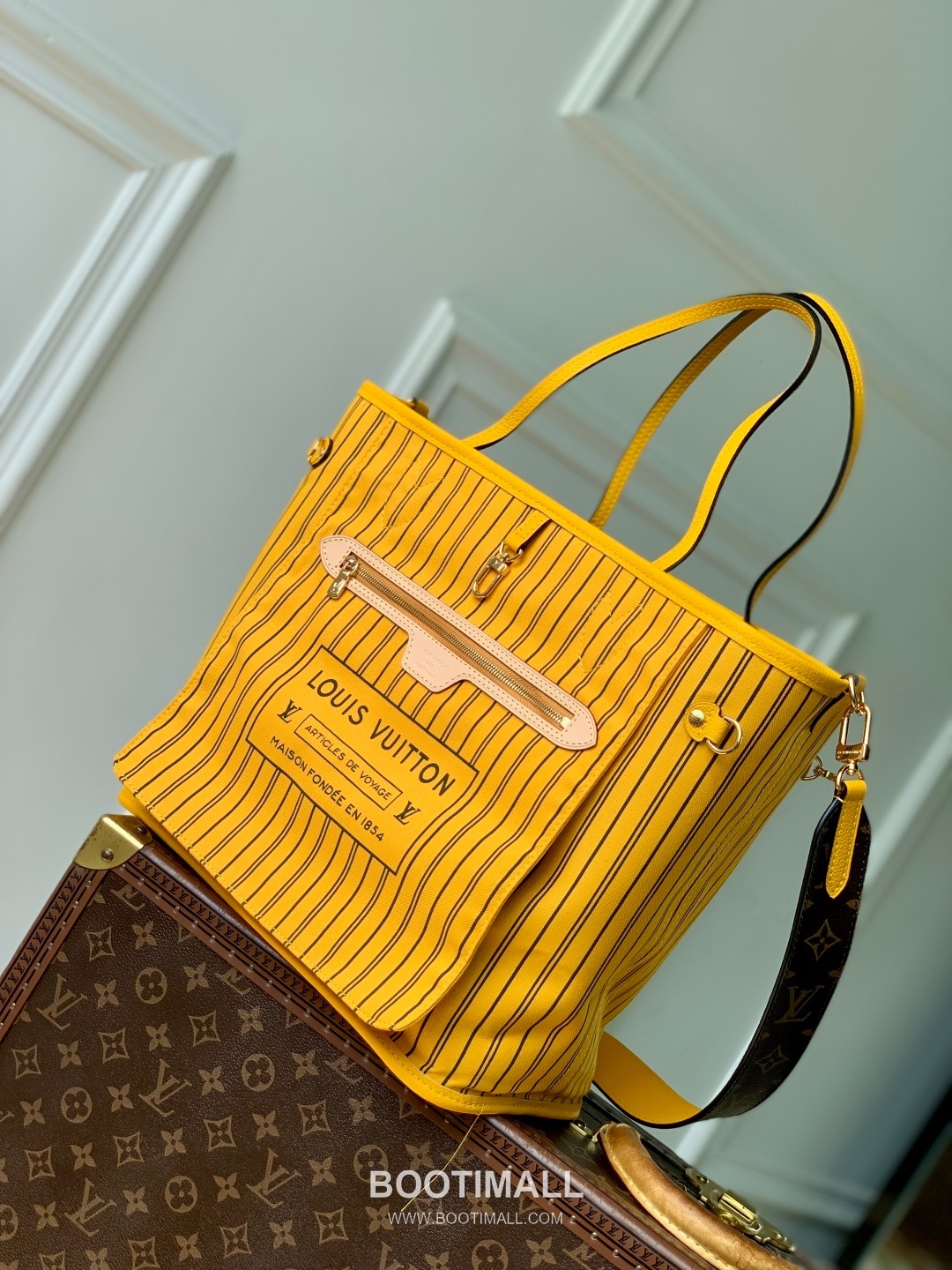 Louis Vuitton Neverfull Bandoulière Inside Out M12779 Monogram Canvas Shoulder Bag 루이비통 네버풀 반둘리에 인사이드 아웃 모노그램 캔버스 숄더백 31cm 11