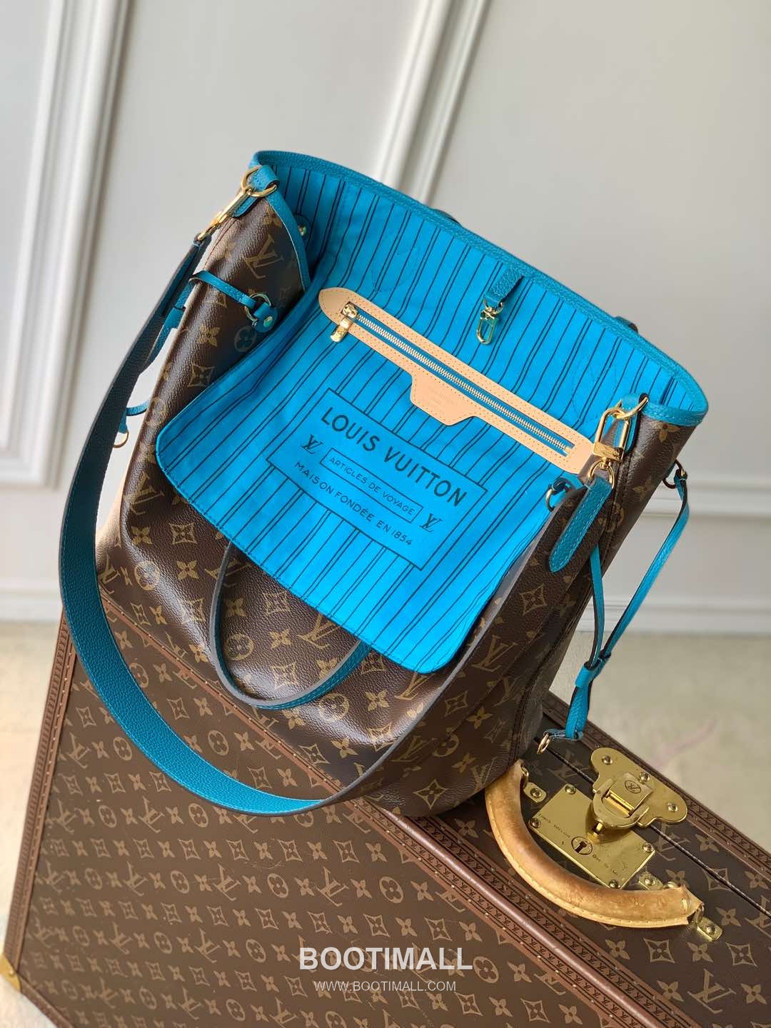 Louis Vuitton Neverfull Bandoulière Inside Out M13753 Monogram Canvas Shoulder Bag 루이비통 네버풀 반둘리에 인사이드 아웃 모노그램 캔버스 숄더백 31cm 9