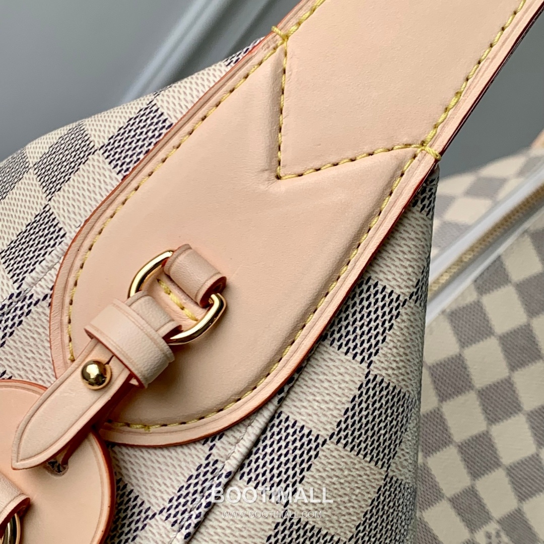 Louis Vuitton Slouchy MM N00126 Damier Azur Coated Canvas Shoulder Bag 루이비통 슬라우치 MM 다미에 아주르 코팅 캔버스 숄더백 40cm 7