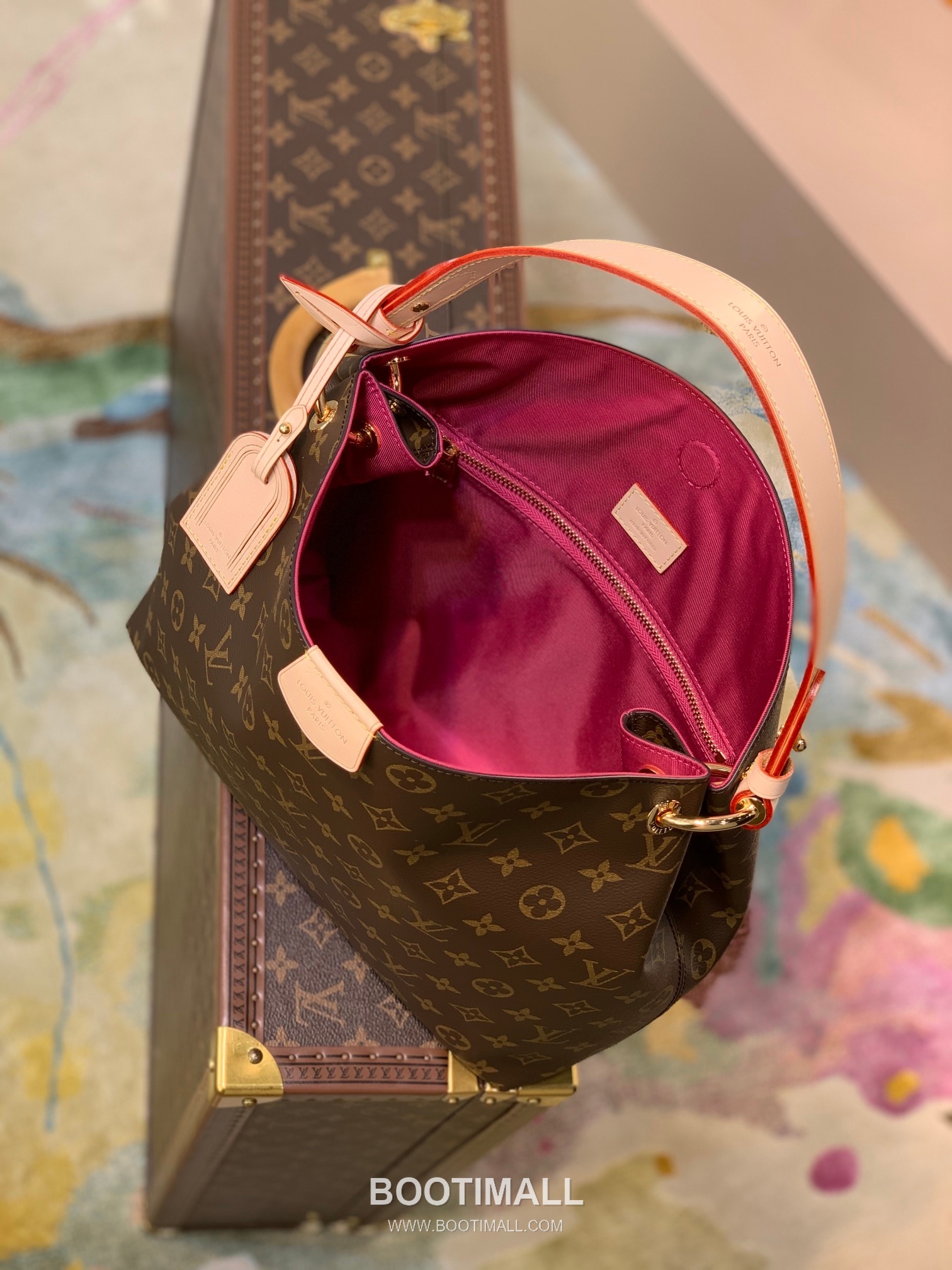 Louis Vuitton Graceful PM M43700 Monogram Canvas Shoulder Bag 루이비통 그레이스풀 PM 모노그램 캔버스 숄더백 35cm 8