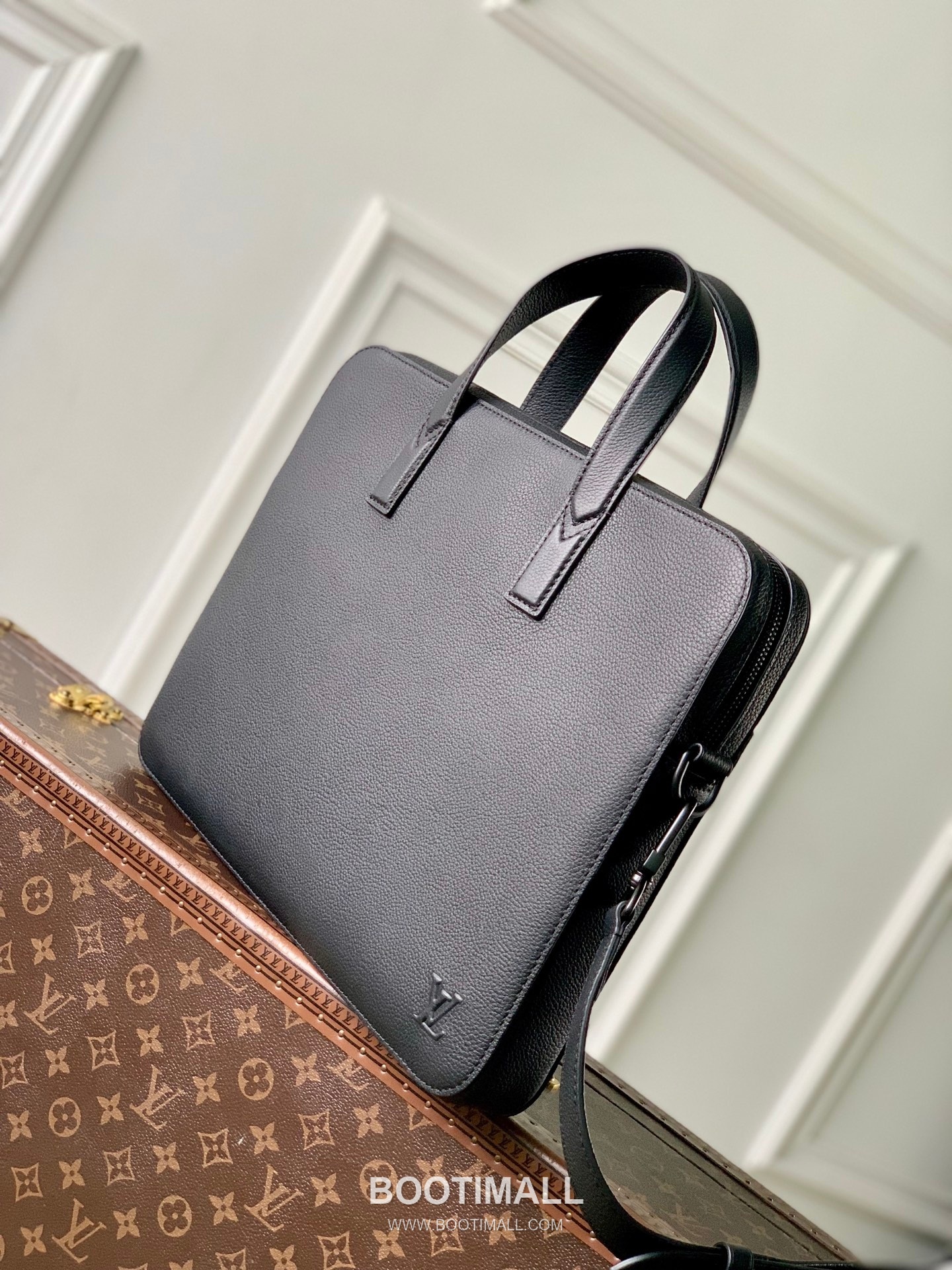 Louis Vuitton Gate Briefcase M15258 Waxed Calfskin Leather Business Bag 루이비통 게이트 브리프케이스 왁스드 카프스킨 레더 서류가방 39.5cm 2