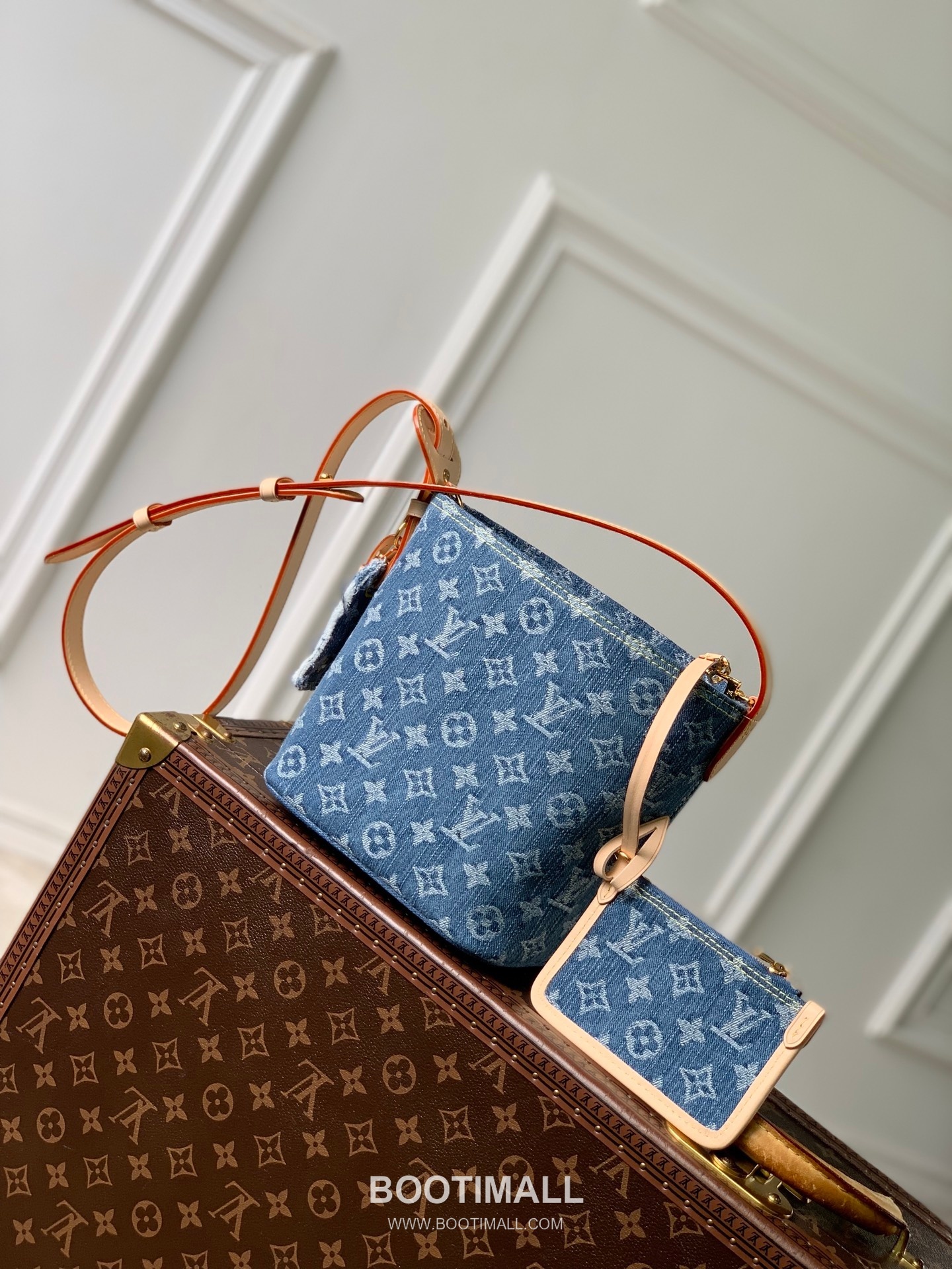 Louis Vuitton All In BB M28107 Monogram Denim Canvas Bucket Bag 루이비통 올 인 BB 모노그램 데님 캔버스 버킷백 16cm 9