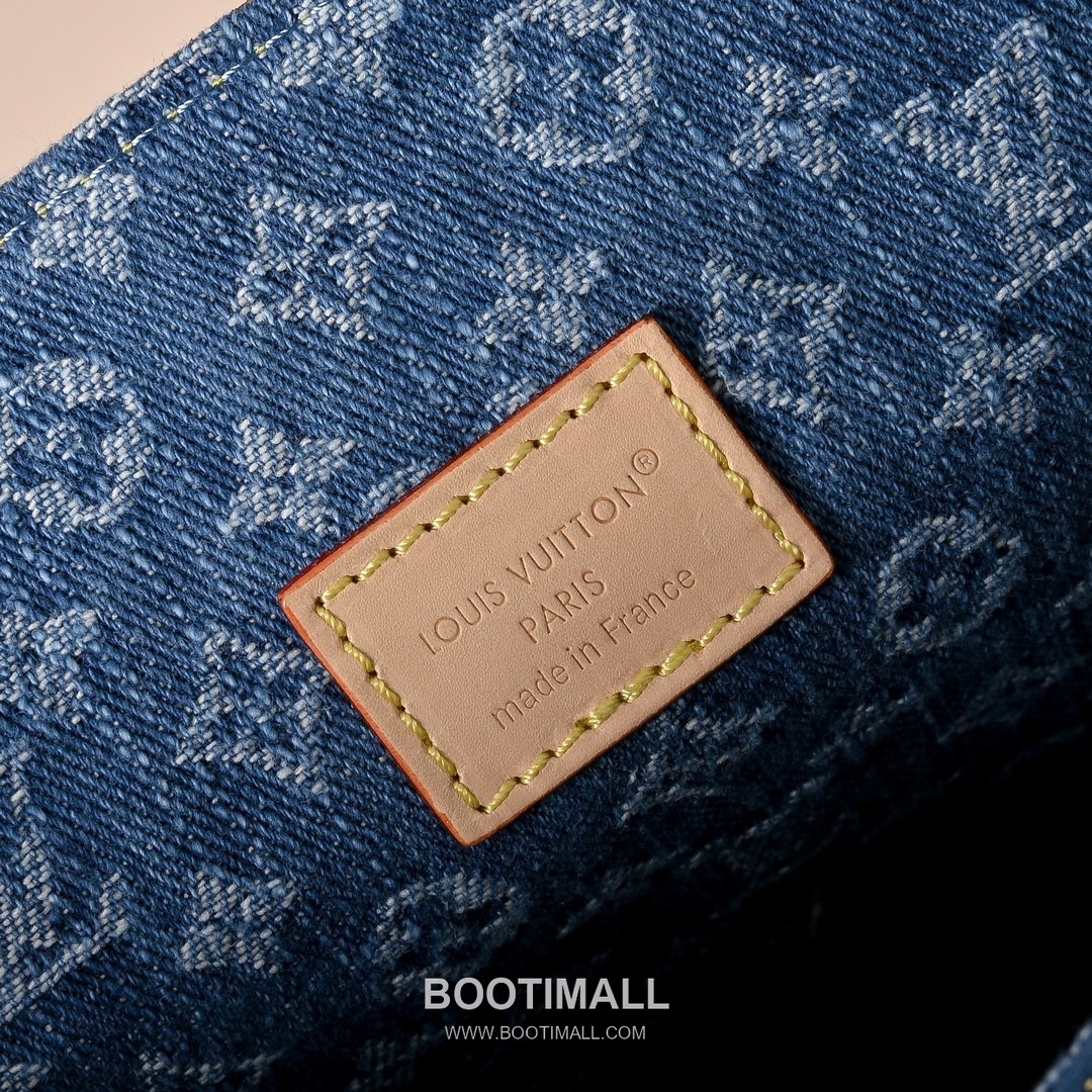 Louis Vuitton Dauphine Soft GM M13319 Monogram Denim Canvas Shoulder Bag 루이비통 도핀 소프트 GM 모노그램 데님 캔버스 숄더백 28cm 8