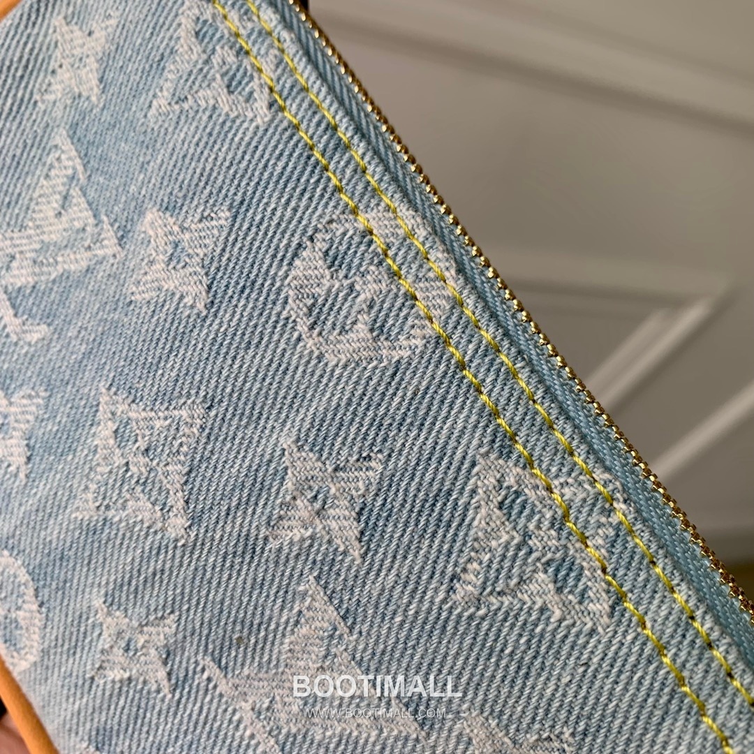 Louis Vuitton Mini Pochette Accessoires M82960 Monogram Denim Canvas Clutch Bag 루이비통 미니 포쉐트 액세수아르 모노그램 데님 캔버스 클러치백 15.5cm 7