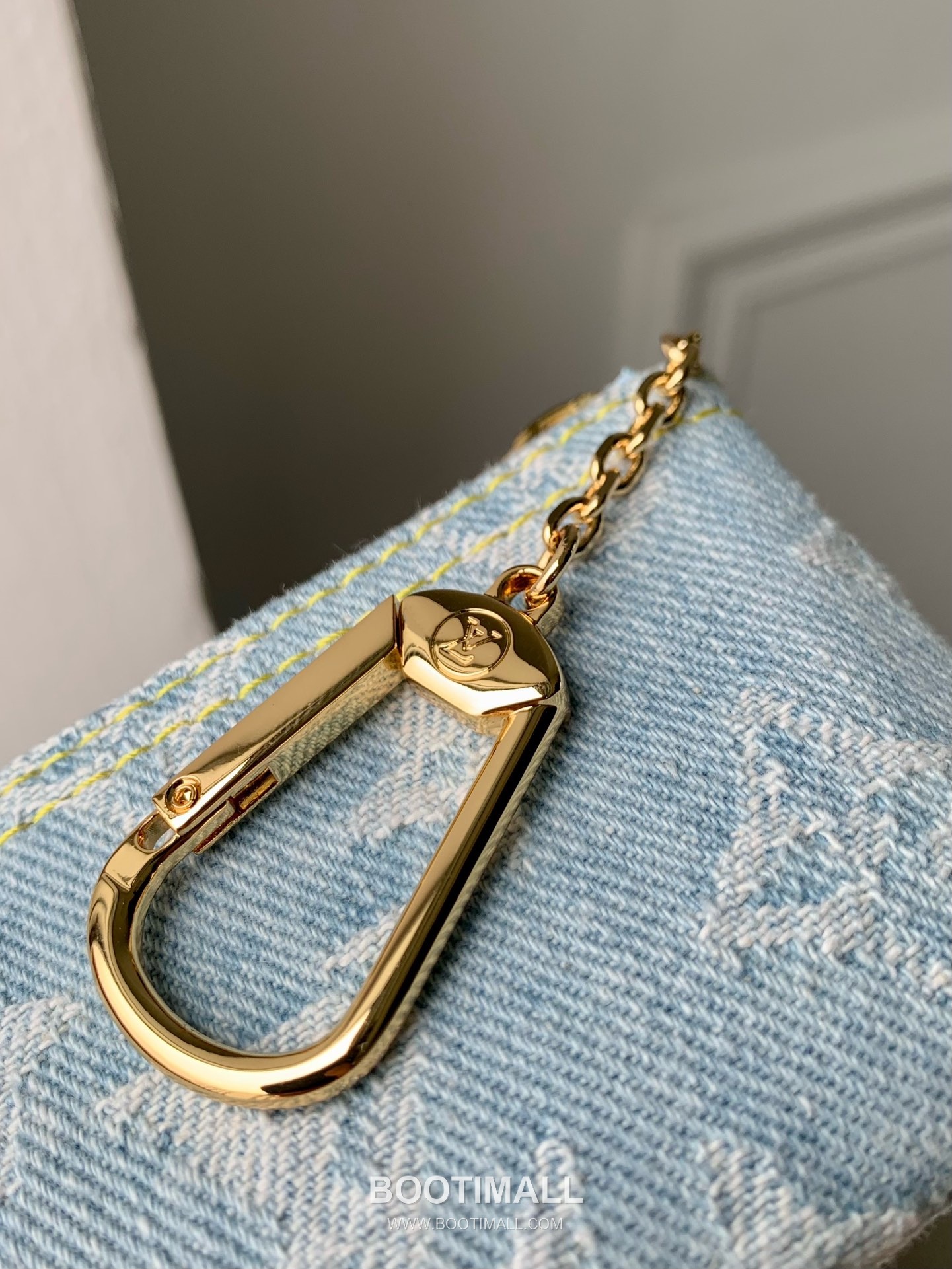 Louis Vuitton Key Pouch M82961 Monogram Denim Canvas Coin Wallet 루이비통 키 파우치 모노그램 데님 캔버스 동전지갑 12cm 7