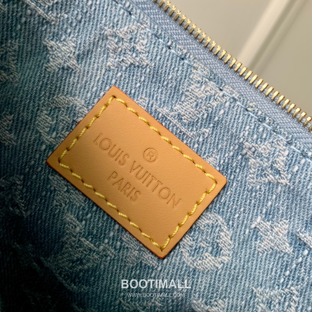 Louis Vuitton Carryall BB M11462 Monogram Denim Canvas Shoulder Bag 루이비통 캐리올 BB 모노그램 데님 캔버스 숄더백 29cm 6