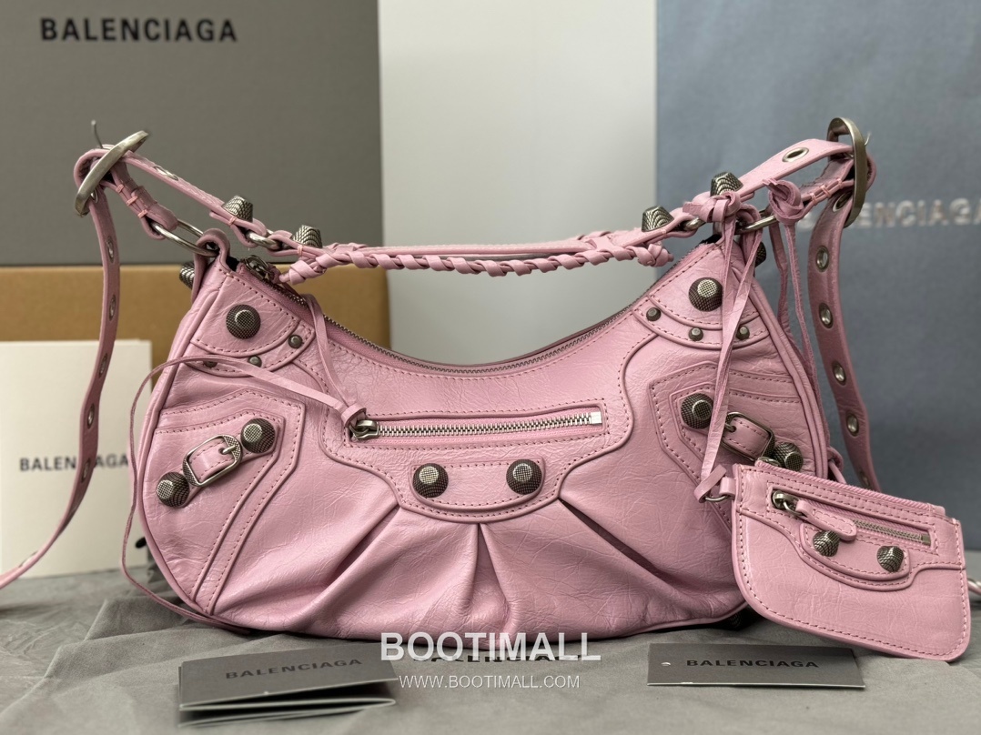 Balenciaga Le Cagole Large Hobo Bag Leather Shoulder & Crossbody Bag 발렌시아가 르 카골 라지 호보백 레더 숄더 크로스백 33cm 1