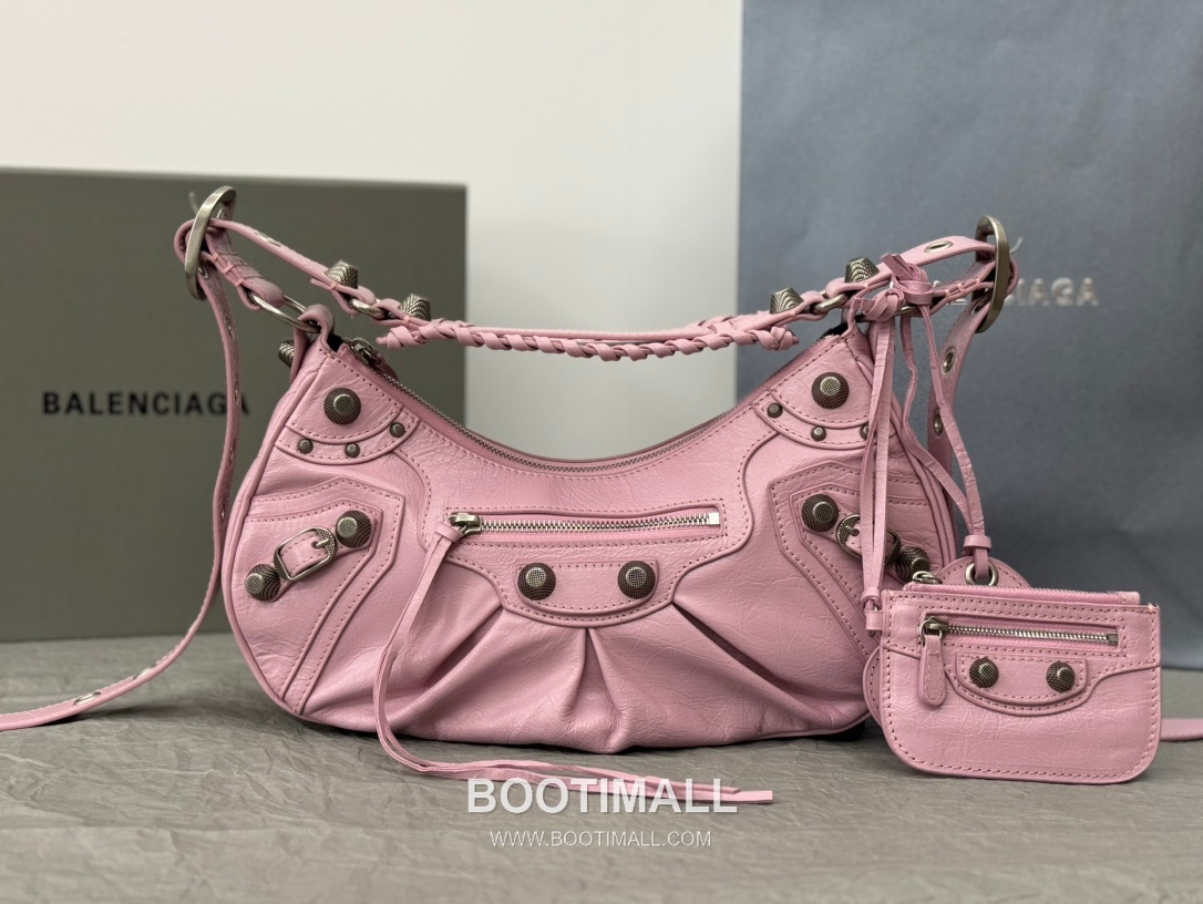 Balenciaga Le Cagole Large Hobo Bag Leather Shoulder & Crossbody Bag 발렌시아가 르 카골 라지 호보백 레더 숄더 크로스백 33cm 2